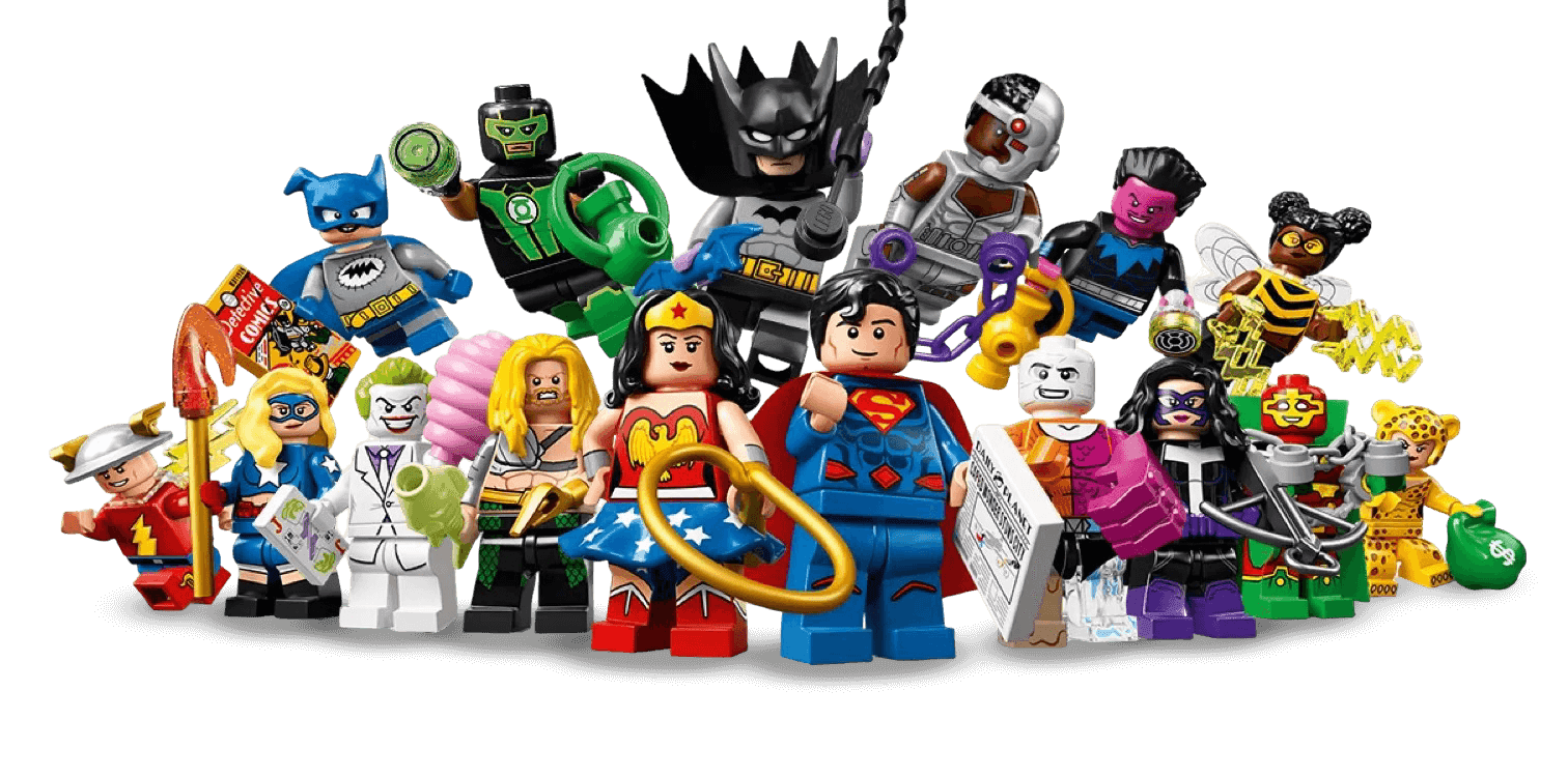All DC Super Heroes minifigures