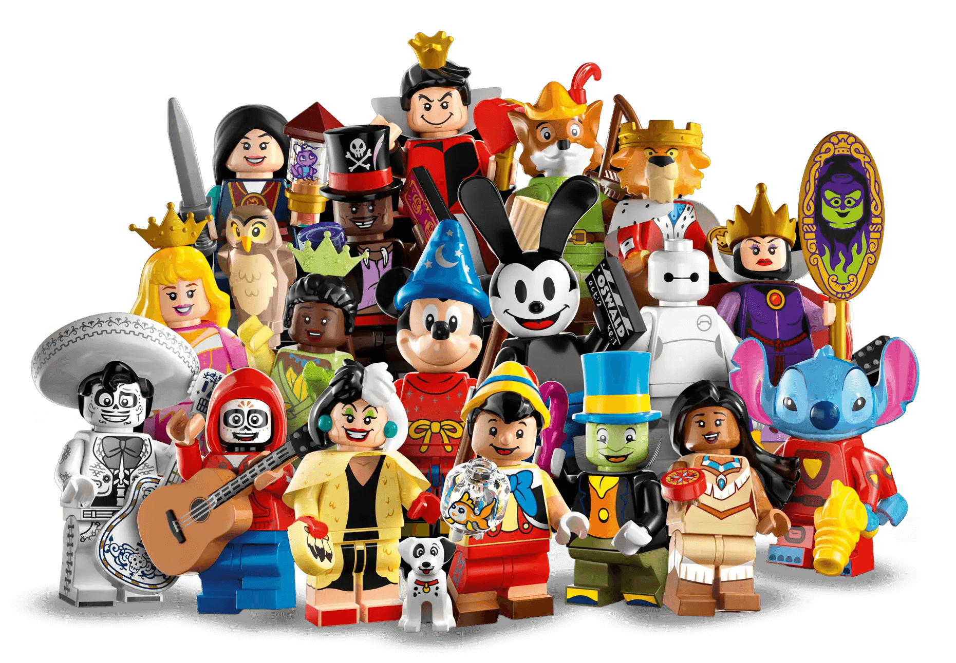 All Disney 100 minifigures