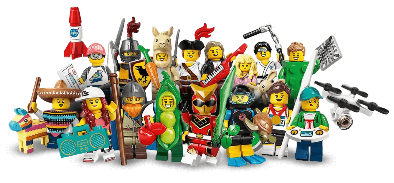 All Series 20 minifigures
