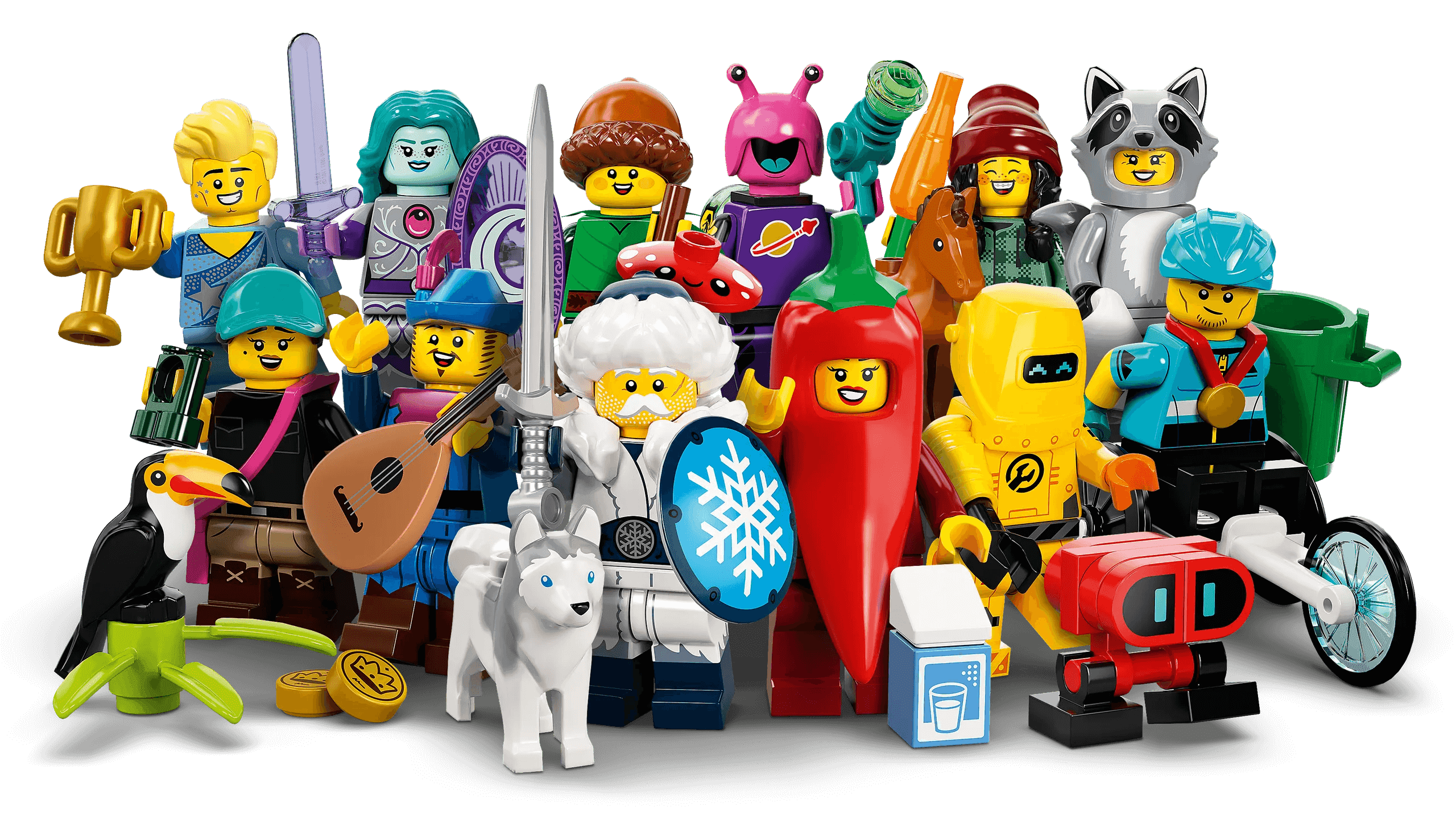 All Series 22 minifigures