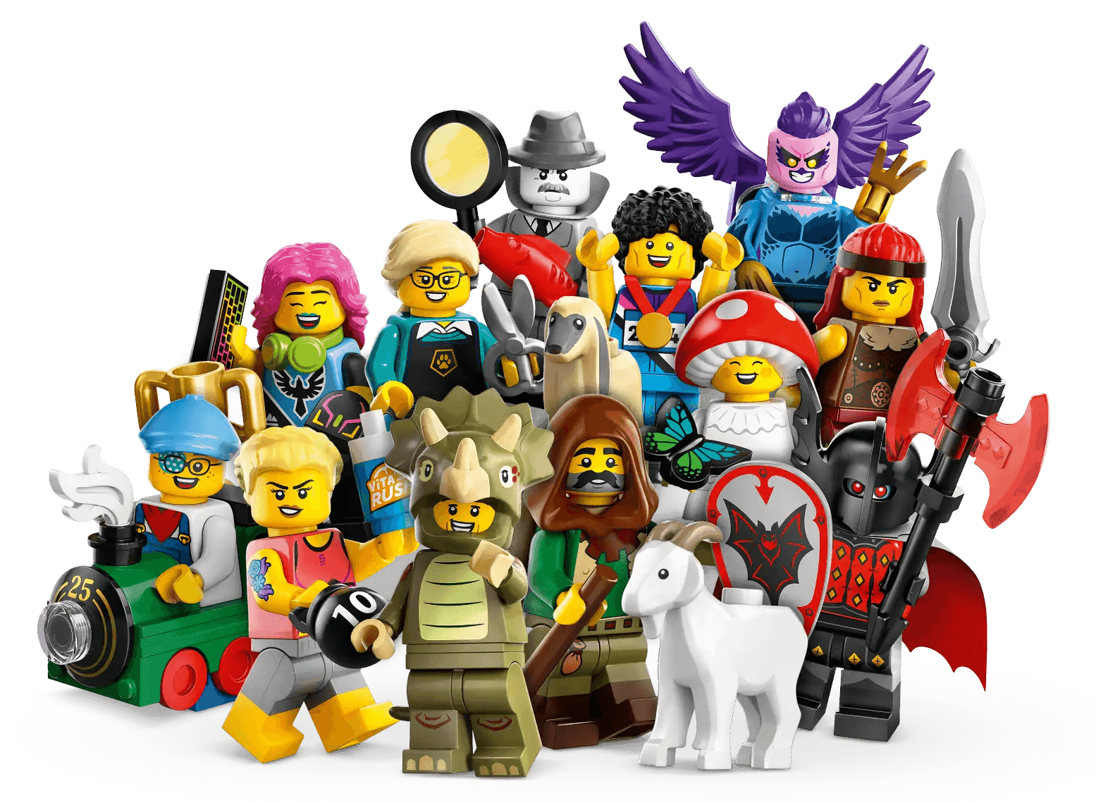 All Series 25 minifigures