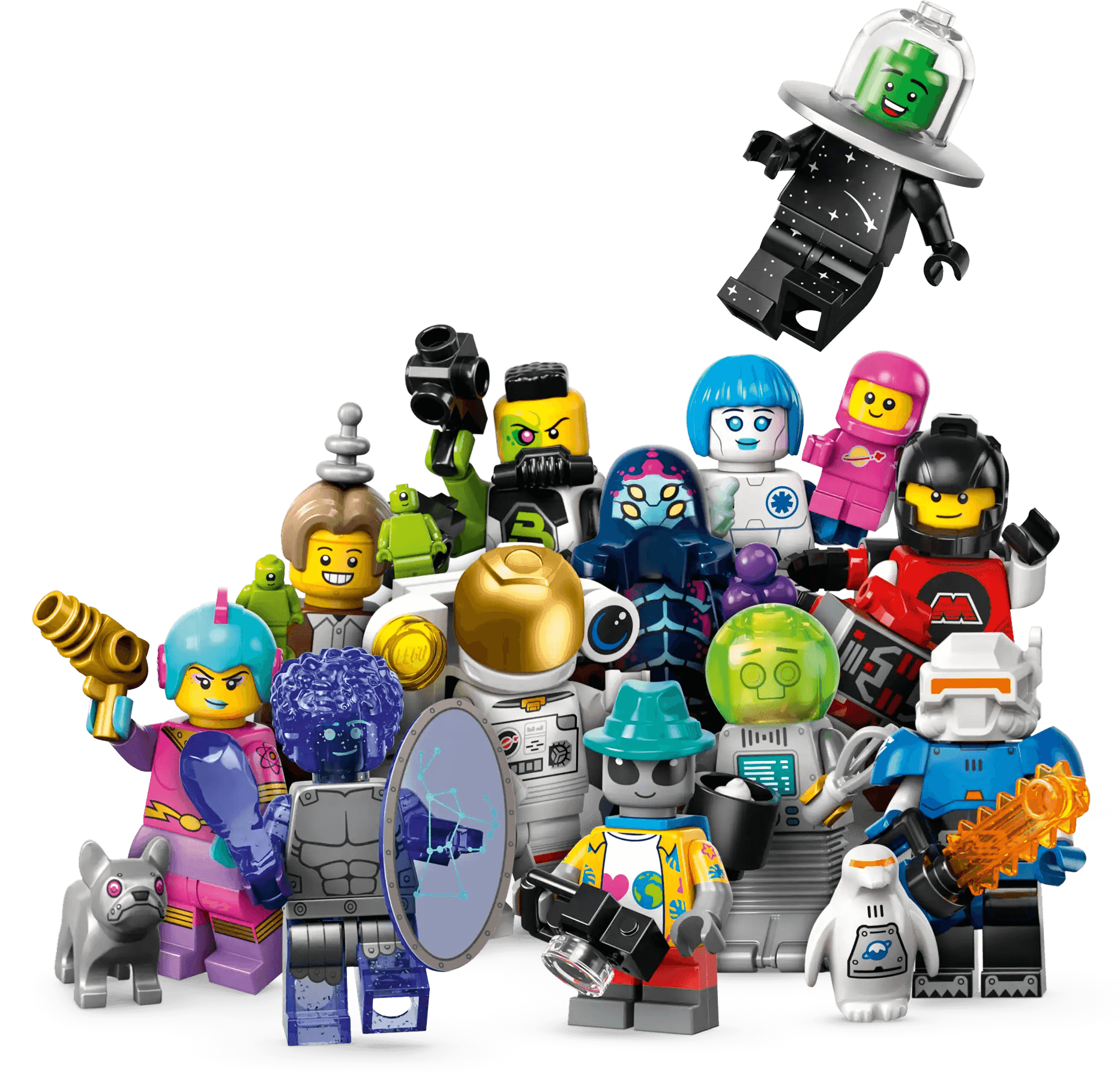 All Series 26 Space minifigures