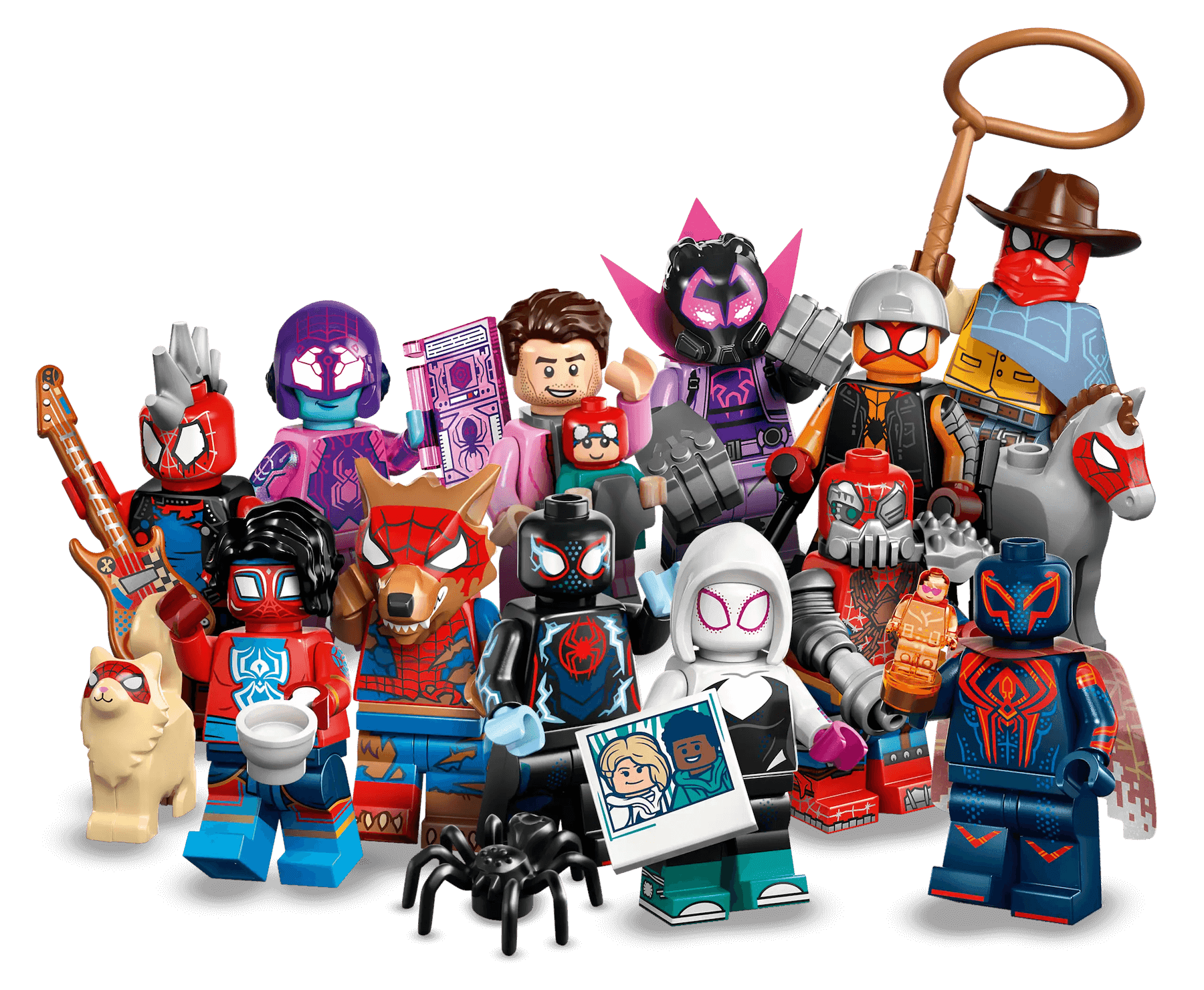 All Spider-Man: Across the Spider-Verse minifigures