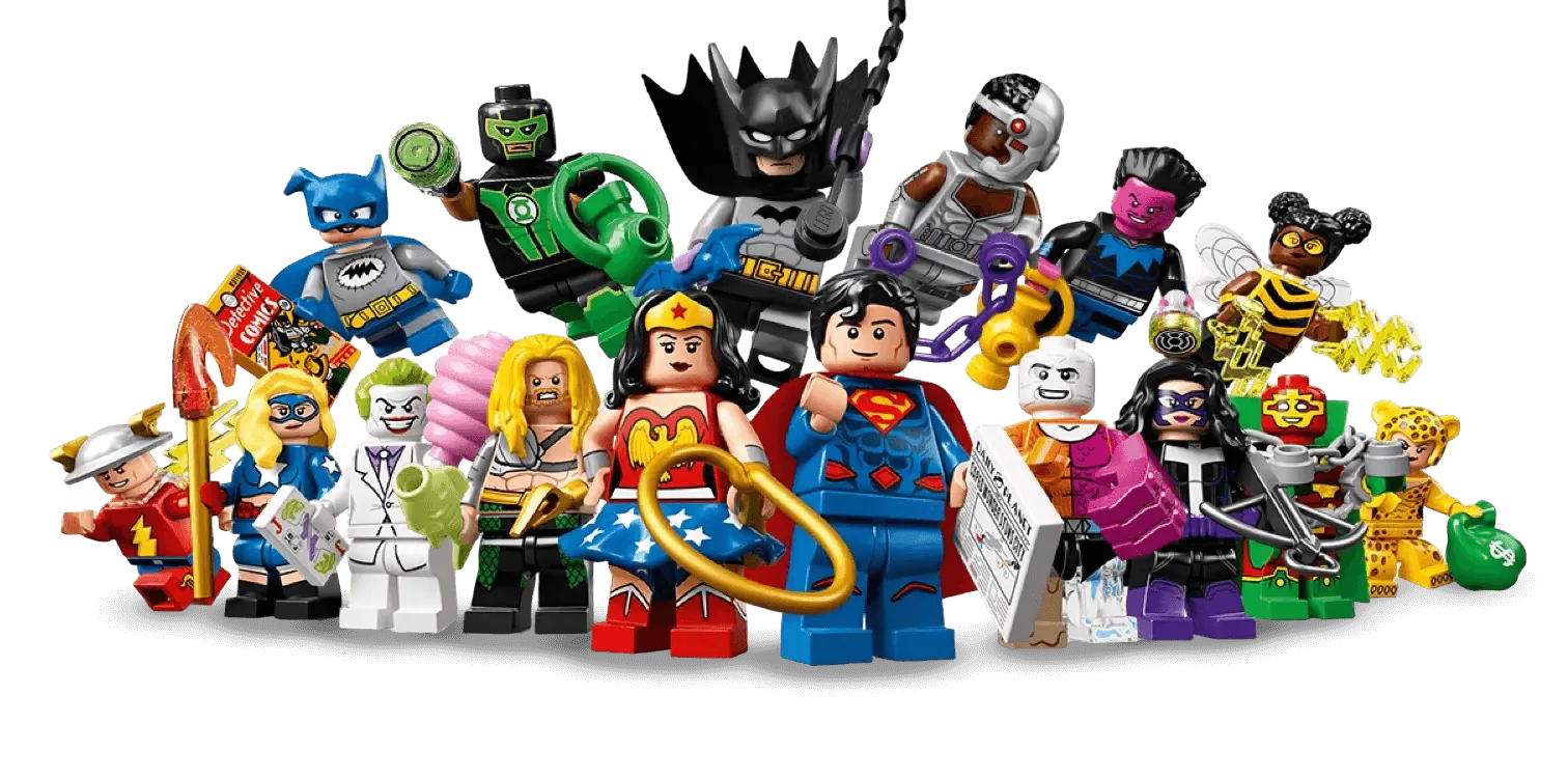 All DC Super Heroes minifigures