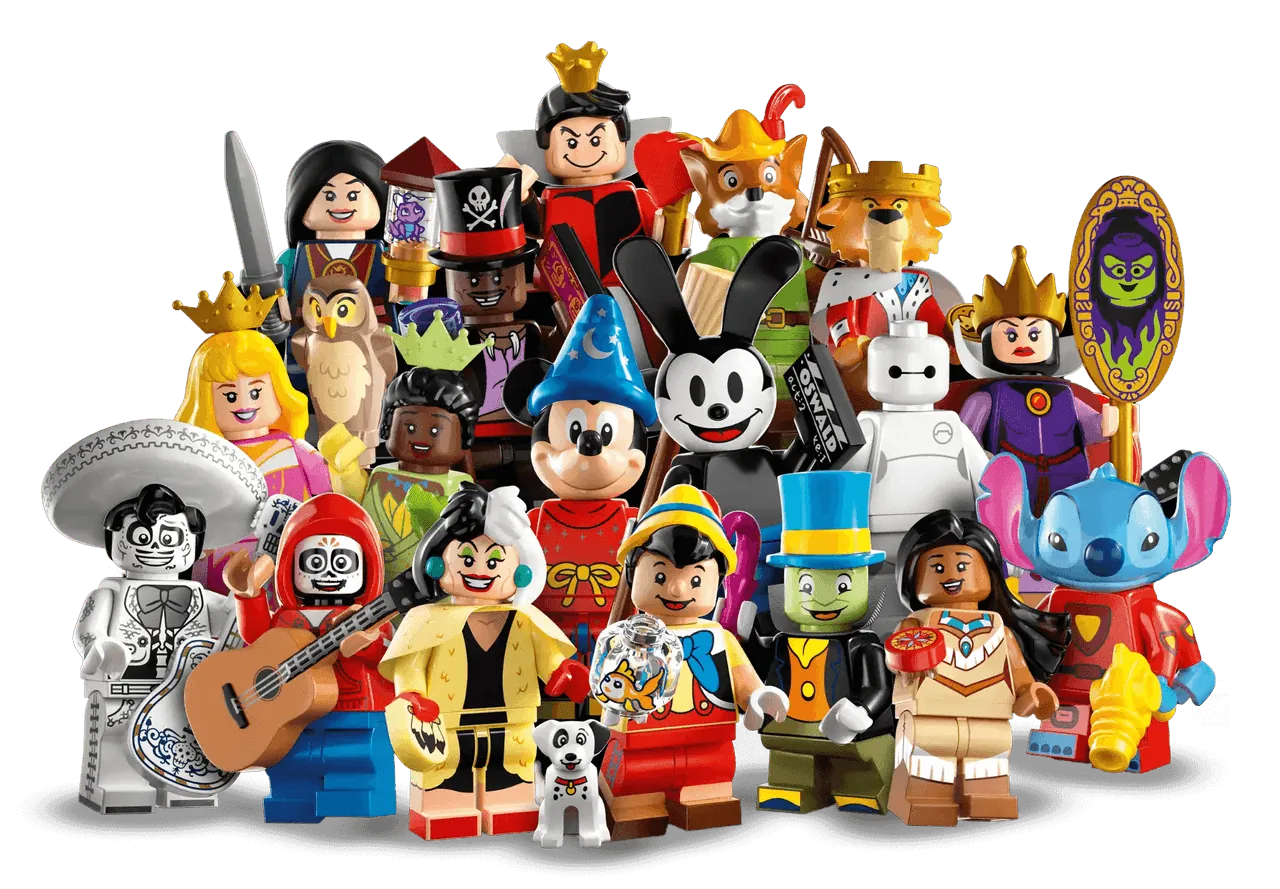 All Disney 100 minifigures