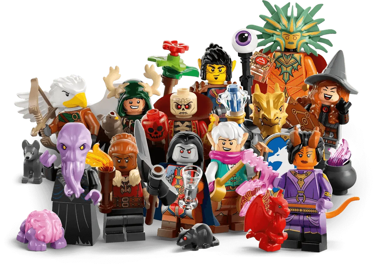 All Dungeons & Dragons minifigures
