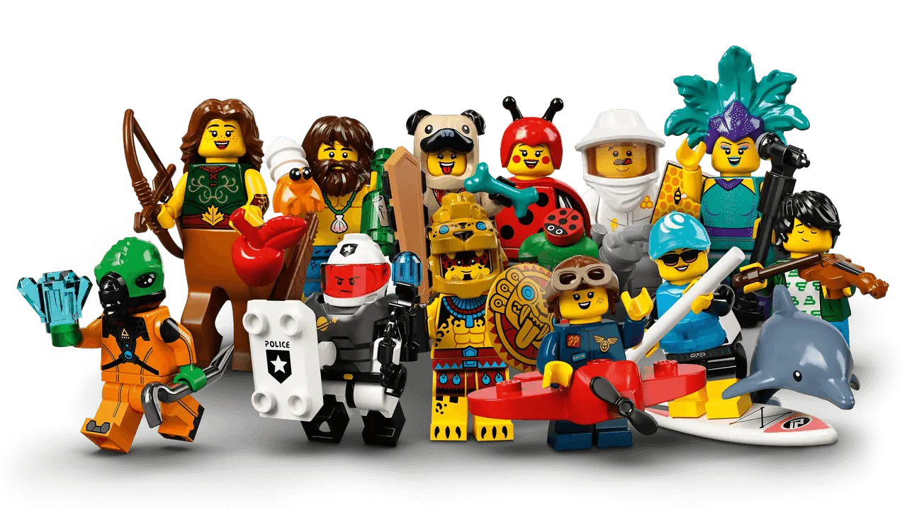 All Series 21 minifigures