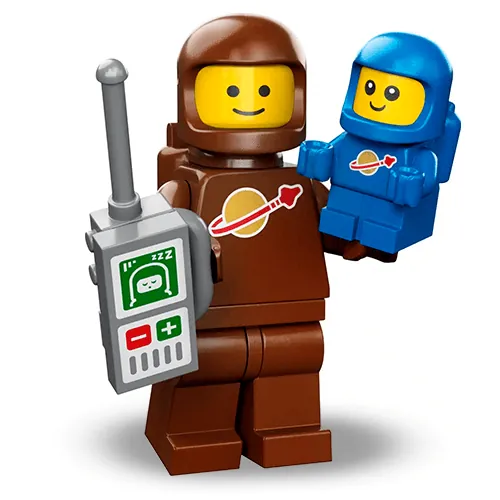Brown Astronaut and Spacebaby