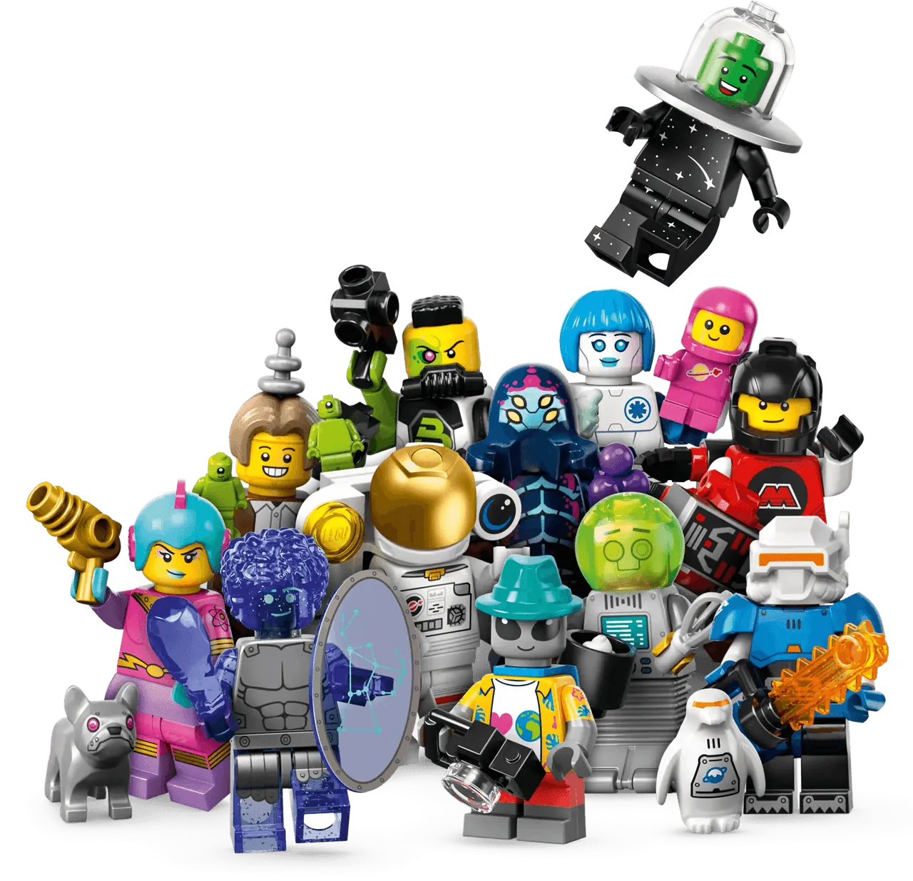 All Series 26 Space minifigures